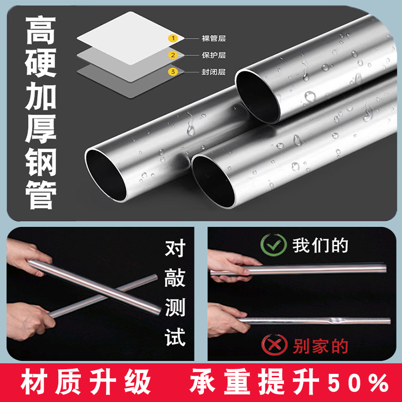 简易衣柜家用卧室出租房用组装布衣柜拉链L结实耐用加厚加粗全钢