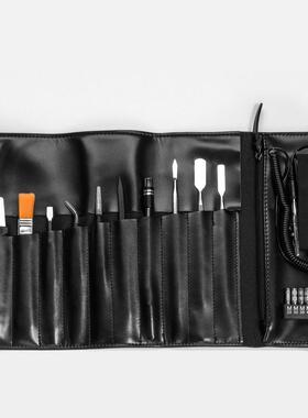 wowstick 皮包工具套装 拆机棒 软杆 套筒 防静电手环 镊子 刷子