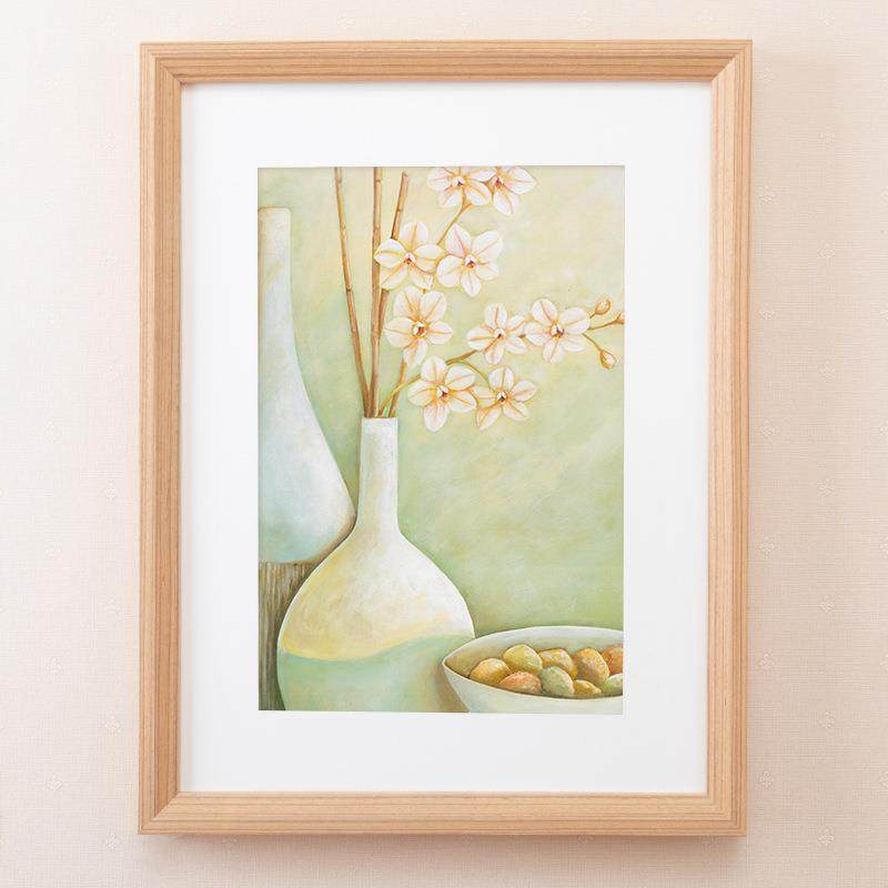 实木相框像框挂墙A4 4K 8K 16寸 24 36寸大尺寸外框装裱装饰画框