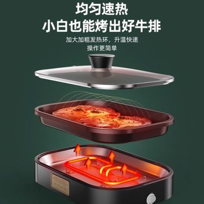 煎鸡蛋汉堡机早餐机家用小型不粘煎锅一体式模具煎蛋神器多功能