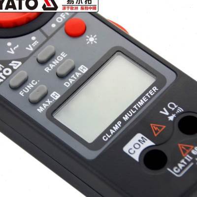 新品易尔拓钳形表功数字钳流表全自动多能电流钳钳型电流表