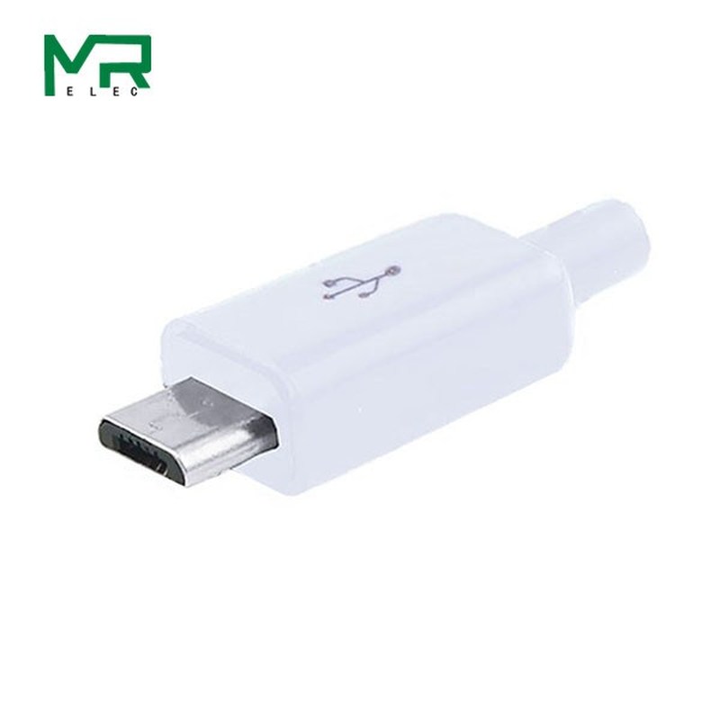 USB male 5P welding plug DIY data line accessories interfac