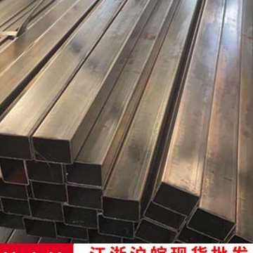 新品厂新冷拉方管黑方管方钢方通光亮管内刮管家俱管扁管矩形管品