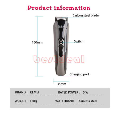 极速11 in 1 Electric trimmer hair clipper Barber Rechargeabl
