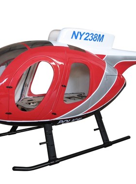 250 Size Fuselage for Huges MD500E Ah-6 Helicopter