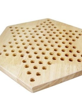 Wooden Chnese Checkers Set Strategy Board Game for Famles