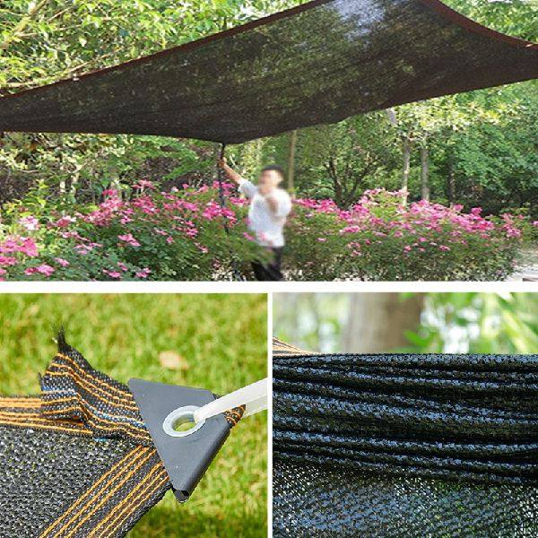 Black 3Pin Anti-UV HDPE Shading Net Garden Succulent Plant