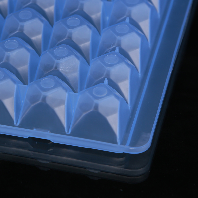 96格大钻石冰格 冰块模具制冰盒冰格创意冰格模具方块冰块盒