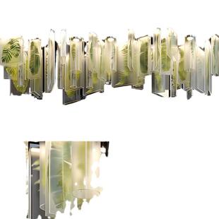 可闲定代售楼部盘灯休沙会所现植物灯酒店创意展厅吧简约个性吊灯