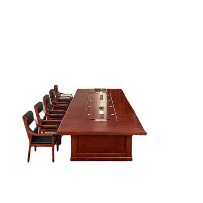 会办议桌实型木全包围多皮人培训无品牌/桌大椭圆形公桌长桌洽谈