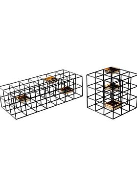 现轻奢客厅软工装饰品创抽象YB-RZ-15几何金属摆件代书房意简约艺