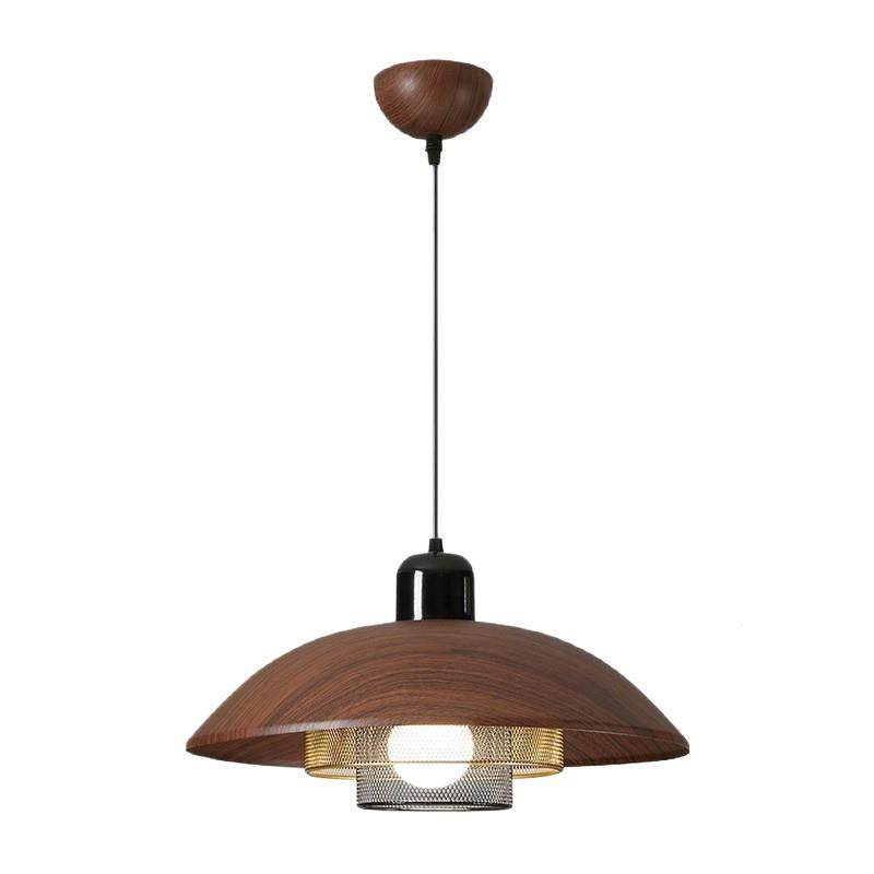 复吊古胡桃木纹创意吊灯餐厅灯寂风中古餐桌台吧饭厅护439侘眼线,家装灯饰光源,智能吊灯,淘宝优惠券,粉丝福利购,淘宝优惠卷