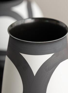 艺插贝CJF-2405侘寂风陶瓷花瓶花中子古摆艺术品摆件侘寂风民宿软