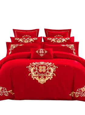 上床用品件套床单幸床裙被套家纺福H2008有四约