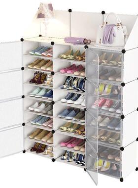 源头家用鞋尘柜防经鞋架子料济型组装塑储物魔片鞋柜柜多层省空间