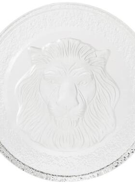 雄狮水晶玻璃架壶承养壶垫茶23JS0316壶隔底座壶托壶茶杯干台茶具