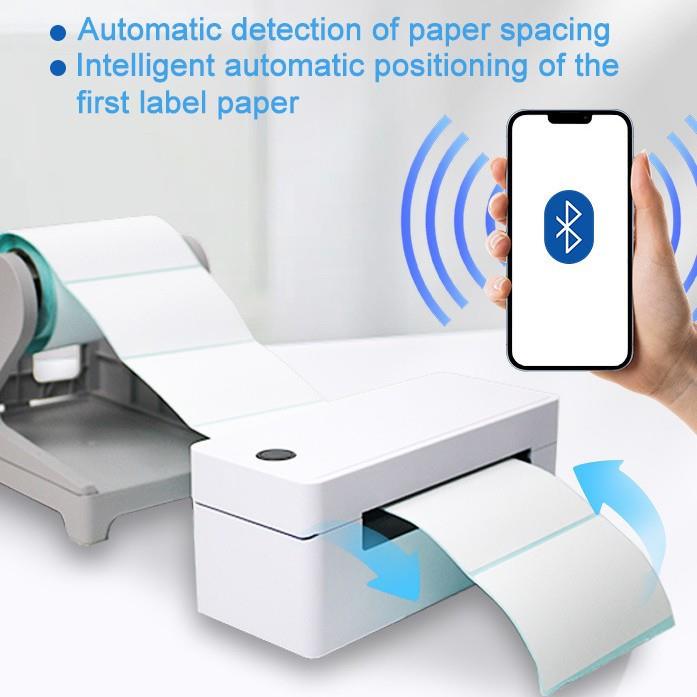 新品跨境热销商品标签条码打印机热敏不干胶标签物流面单打印机