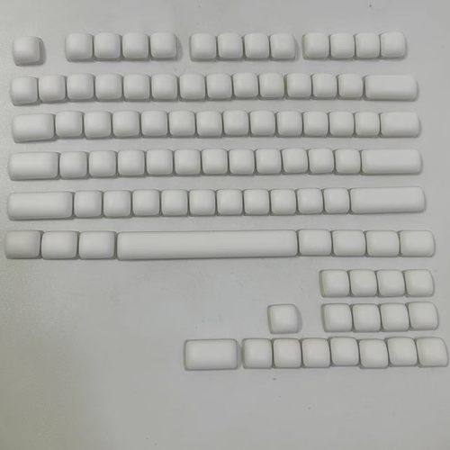 MOG白色馒头主题键帽面包键帽MO