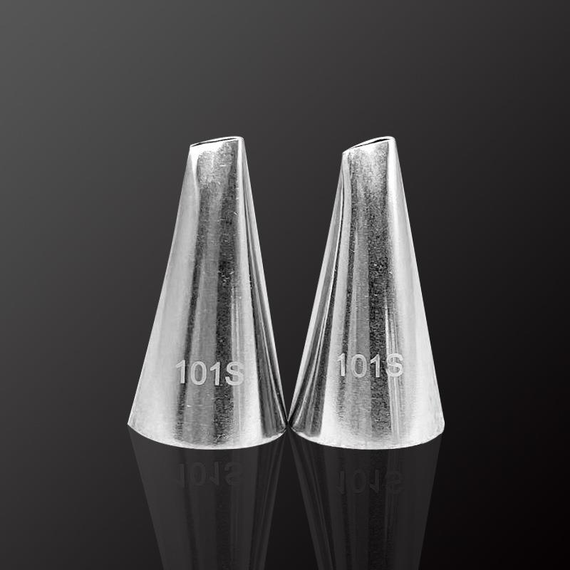 小号5件套玫瑰花瓣裱花奶油嘴 304不锈钢蛋糕花嘴 烘焙工具套装