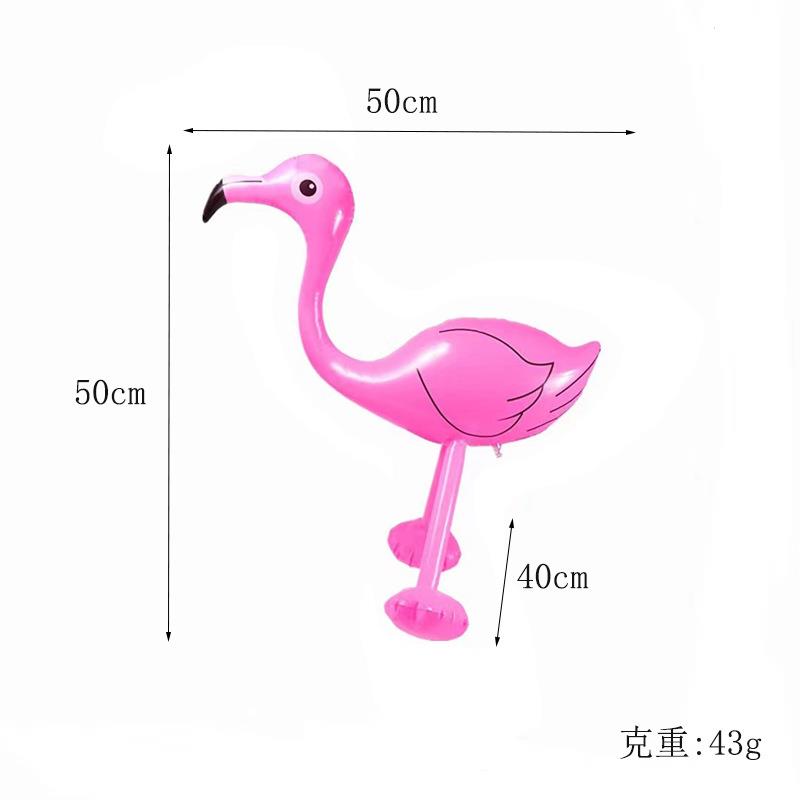 亚马逊热销 PVC充气椰子树 沙滩球 火烈鸟海豚鱼香蕉水上充气玩具