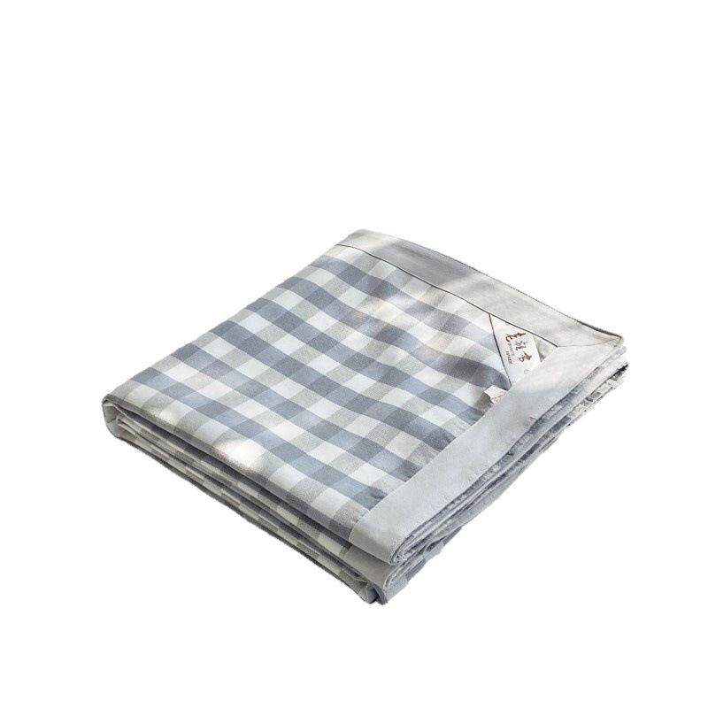 纯棉老粗布床单三件套全棉加厚老粗布凉席三件套1.5m1.8m床夏季席