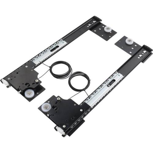 伸缩衣柜橱柜折叠隐藏口袋轨道导轨滑轨回旋门蝴蝶门上翻五金配件