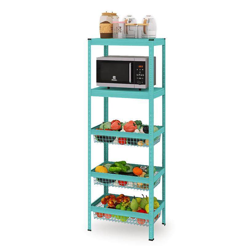 灰绿色厨房多层微波炉烤箱架子收纳架铁艺放锅架,厨房/烹饪用具,抹布架/厨房清洁收纳架,淘宝优惠券,粉丝福利购,淘宝优惠卷