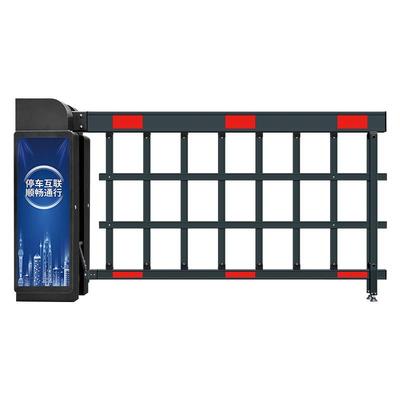大型车辆停车场道闸自动抬杆广告闸单层栅栏空降闸遥控器抬杆