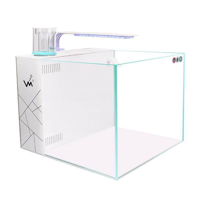 背部自循环过滤静音海水缸卧室客厅家用小型海水缸免换水海水鱼缸,宠物/宠物食品及用品,桌面缸,淘宝优惠券,粉丝福利购,淘宝优惠卷