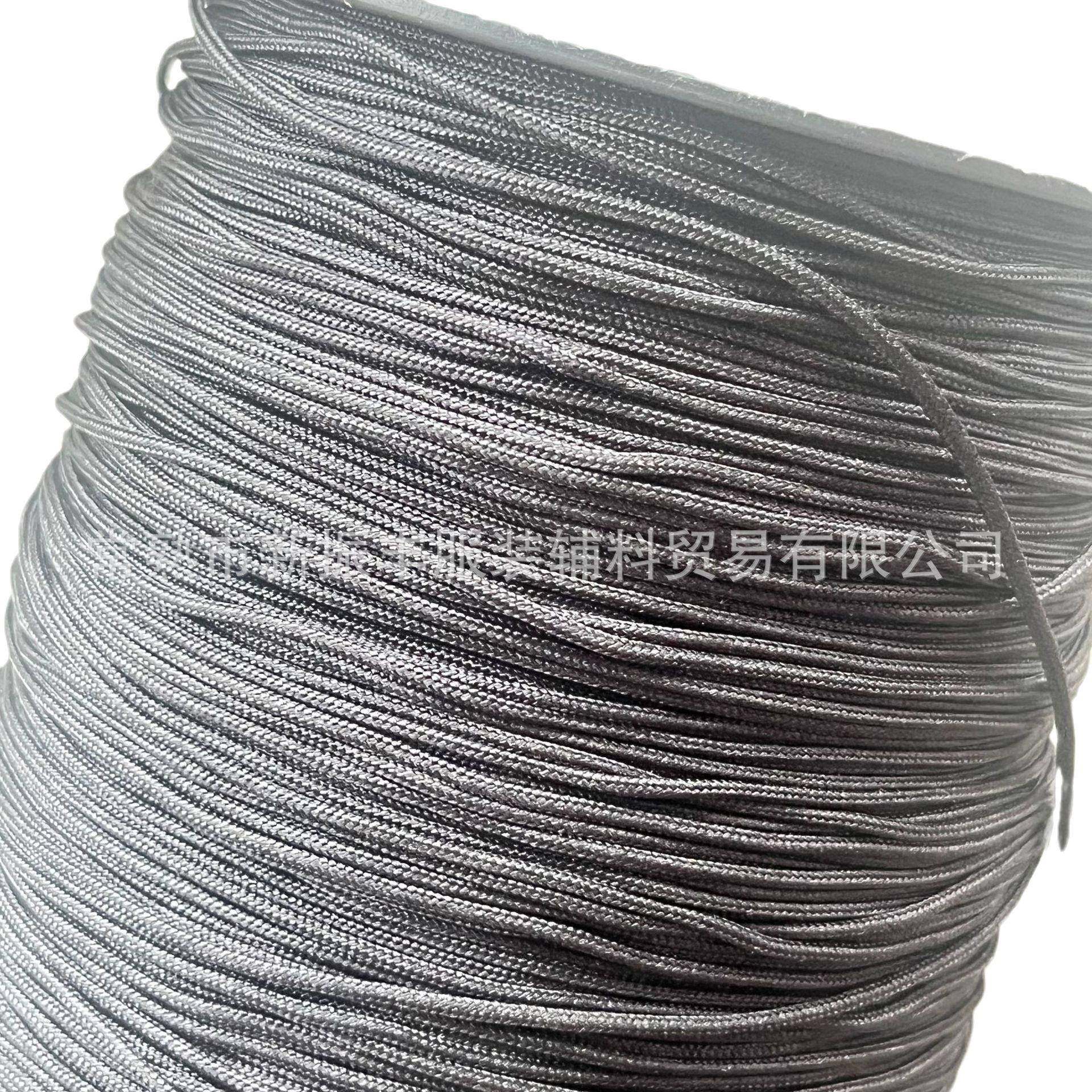 涤纶鱼丝细绳打结绳黑色服装拉头挂绳2mm吊牌绳带优惠现货,居家布艺,绳子,淘宝优惠券,粉丝福利购,淘宝优惠卷