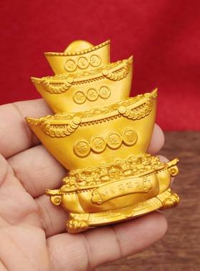 财富节节高招财富贵合金摆件工艺品摆件风水开业家居装饰礼品摆件