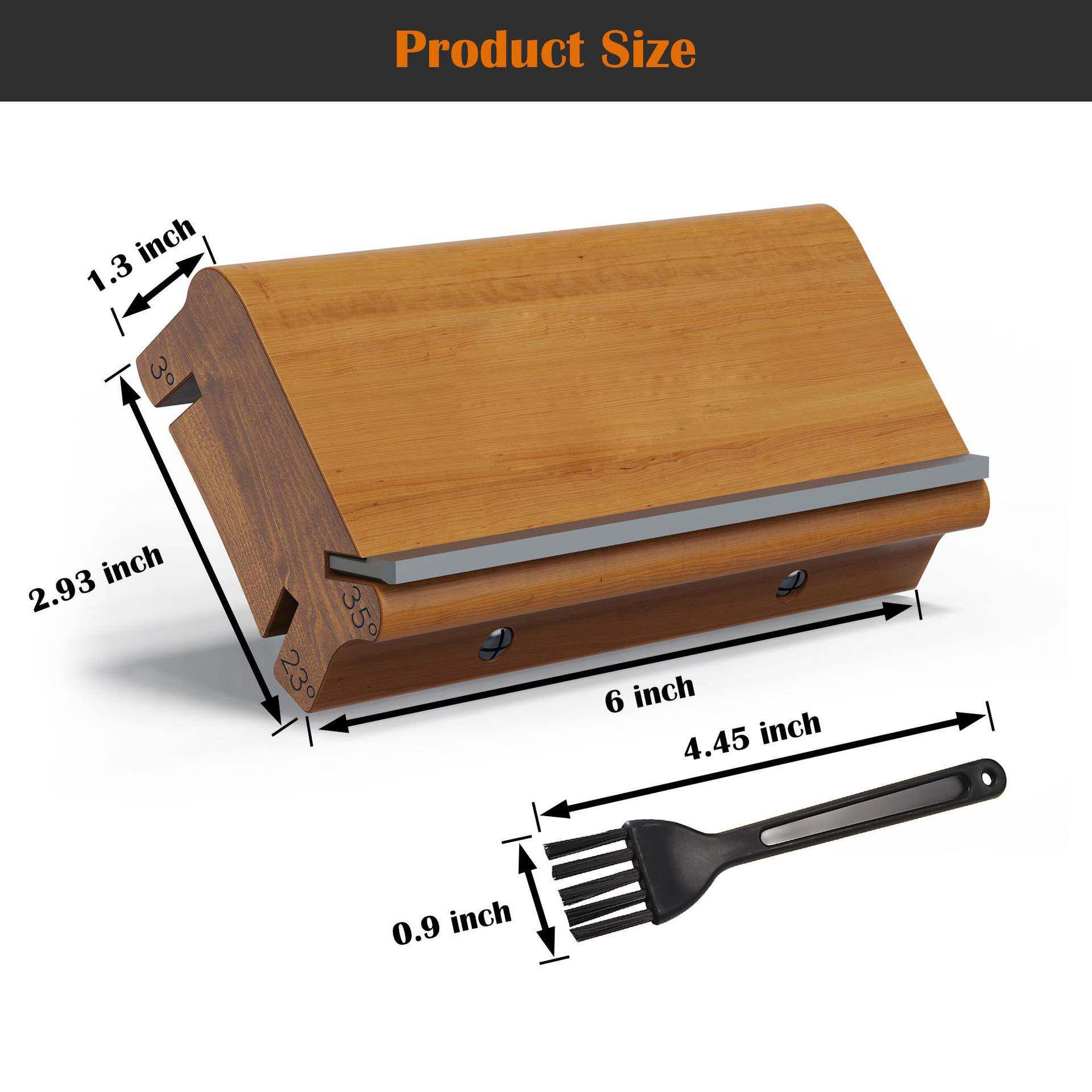 新品-3/23/35度音品端斜角锉刀-三/四合一音锉刀-吉他音品端工具