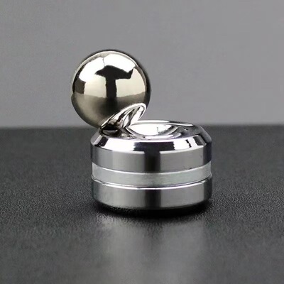 人造卫星磁铁指尖陀螺解压玩具