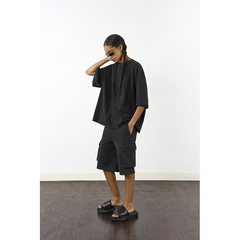 【年终巨惠 】handless inc 欧美街头圆领宽松系列T