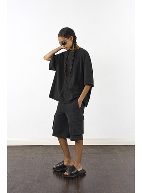 【年终巨惠 】handless inc 欧美街头圆领宽松系列T