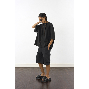 【年终巨惠 】handless inc 欧美街头圆领宽松系列T