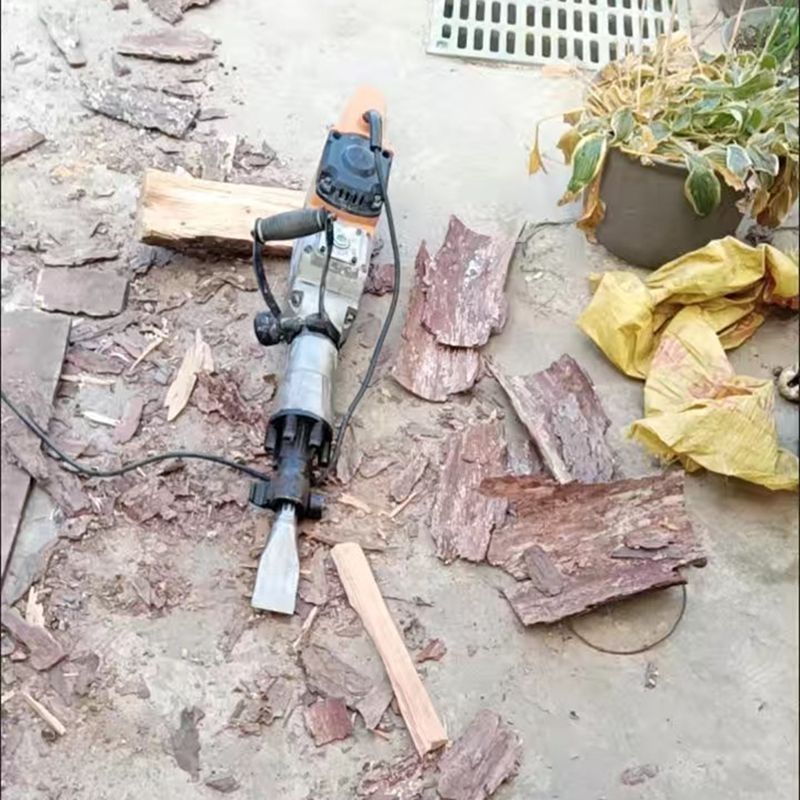 9565重型大电稿劈柴神器家用电动斧头劈柴机劈材神器油镐劈柴斧头