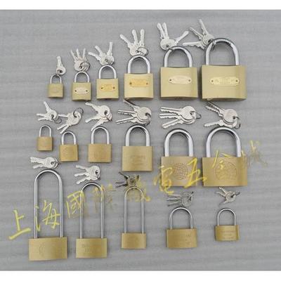 九州挂锁25-75mm铜挂锁32挂锁38铁挂锁40仿铜50加厚63门鼻子小锁