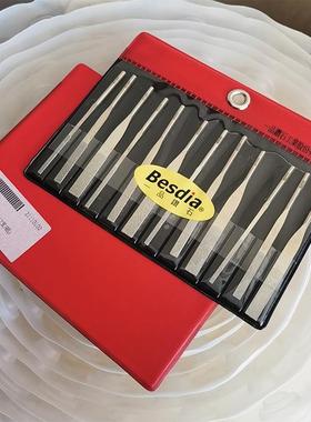 台湾一品钻石锉刀Besdia超声波锉刀机用锉刀 MTP-120小平斜PTF-10