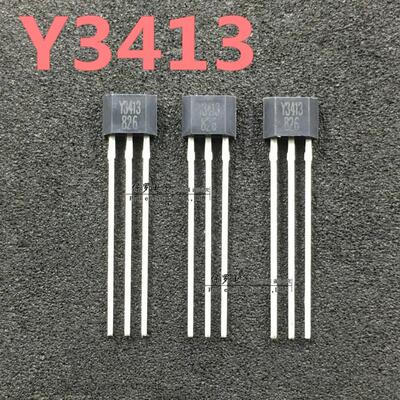 Y3413 磁开关点±45G 双极锁存型霍尔元件 输出电流50mA 鑫雁原装
