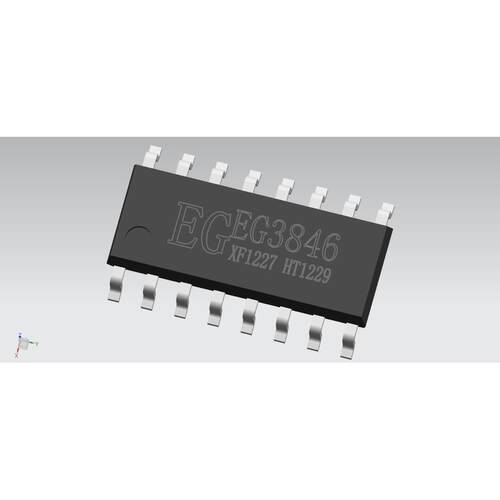 EG3846推挽开关电源PWM电流型驱动芯片 完全兼容SG3846 UC3846
