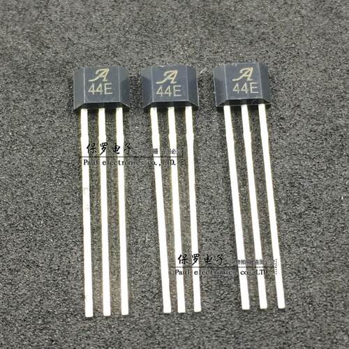44E霍尔元件 A3144EUA-T A3144 丝印A44E 霍尔传感器 单极性
