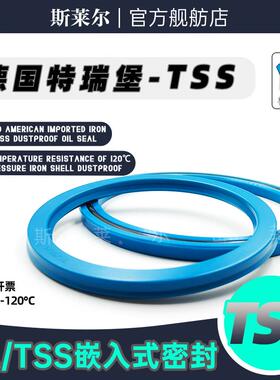 进口德国特瑞堡TSS 90*105*6液压油封密封DA22防尘圈75*90*6