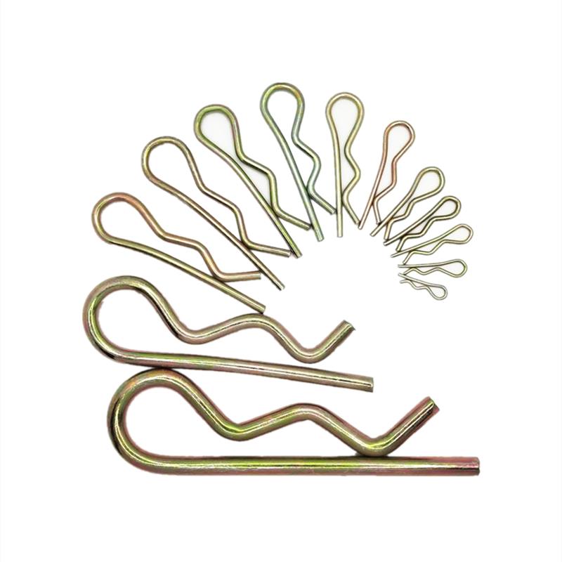 b型销R型销开口销r形销彩锌锁销保险销波浪销R型销发夹插销卡销