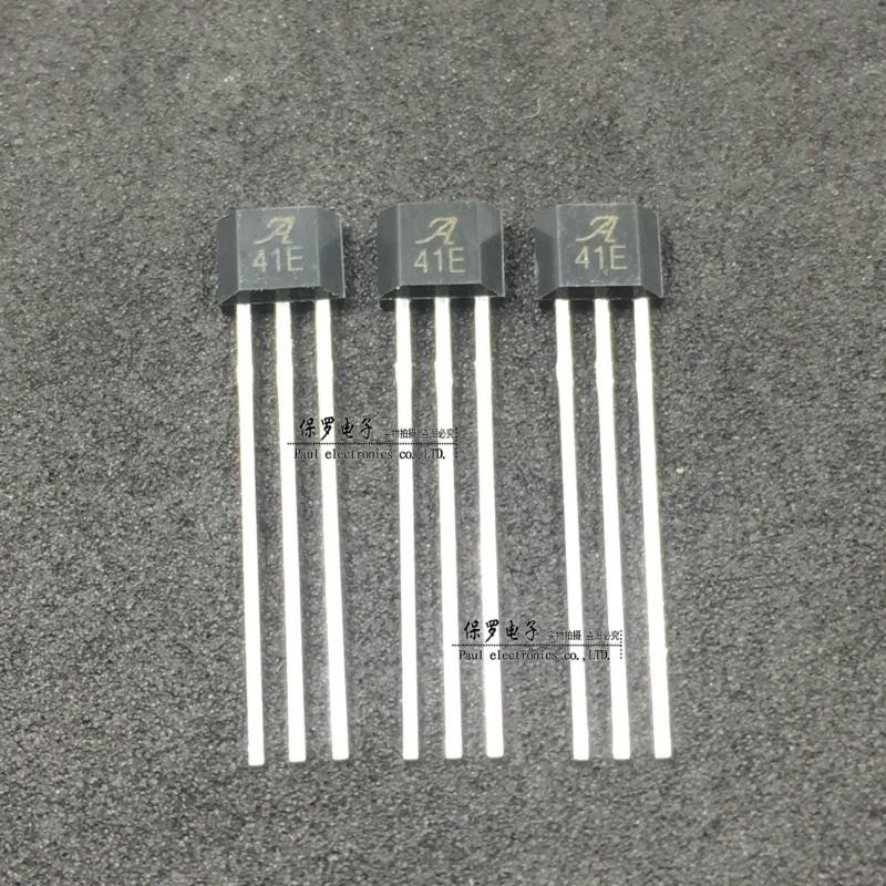 41E霍尔开关元件 A3141EUA-T A3141 丝印A41E 霍尔传感器 单极性