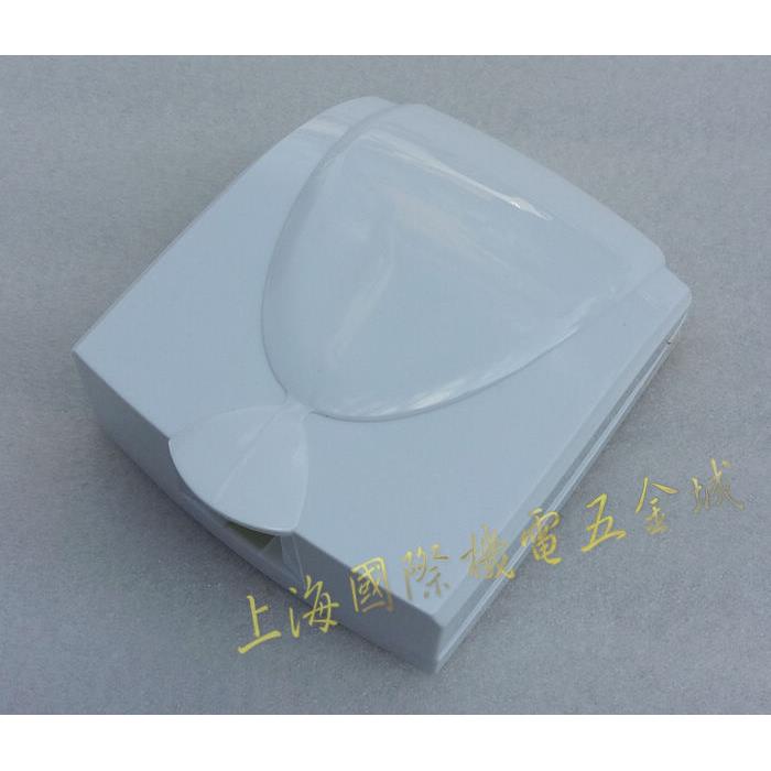 康 全白防水盒 塑料盒 防水盒86型 防水盒 插座 防水盒防溅盒76克