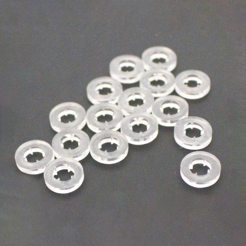 M4M5M6配套钻尾钉垫片六角钻尾螺丝垫圈四角防滑防水塑料尼龙垫片