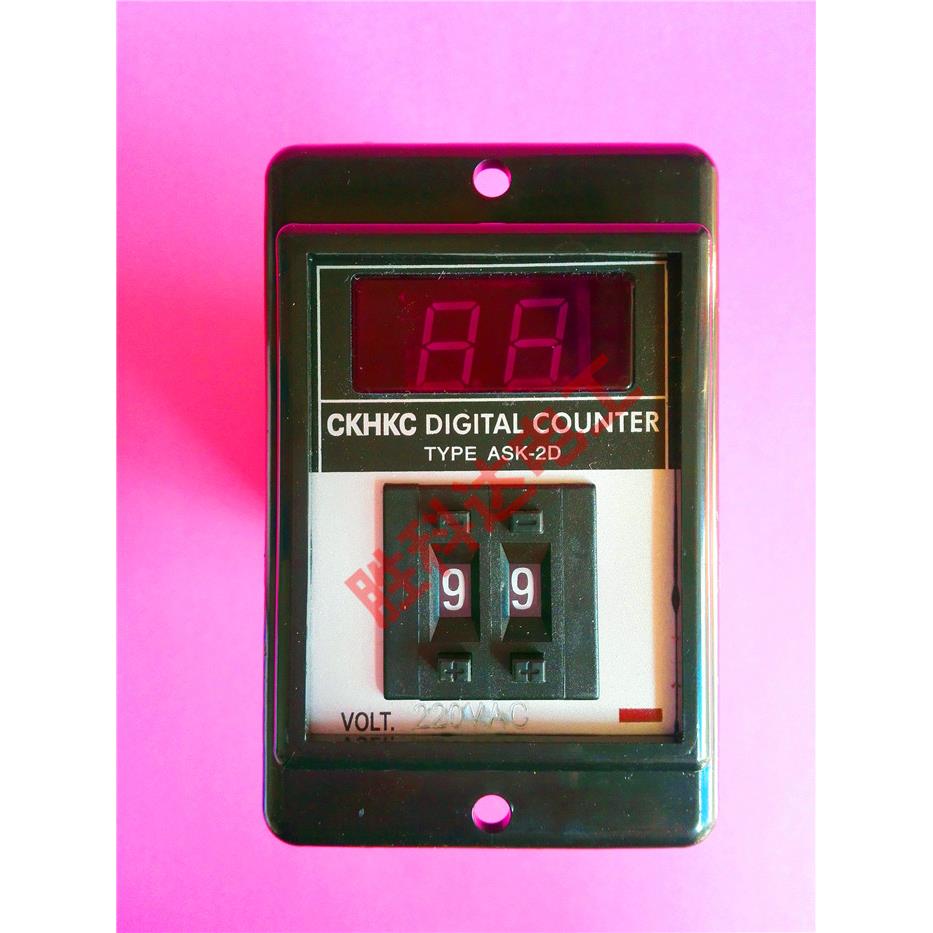 促销CKHKC西克西面板数显拨码式计数器ASK-2D 两位24VDC