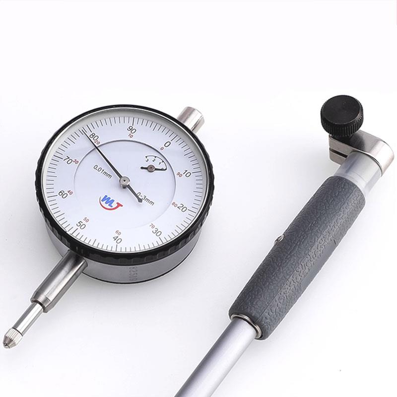 威海明辉内径百分表内孔指示表量缸表加长杆深度测量精度0.01mm