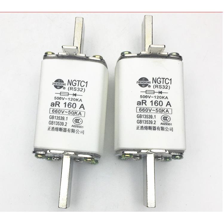 正浩NGTC1-250A 200A160A RS32 500V快速陶瓷保险熔断器 熔芯
